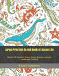 Large Print Dot-to-Dot Book of Ocean Life: Beach Life Vacation Scenes Ocean Animals, Summer Landscapes Tropical - Paperback