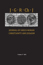 Journal of Greco-Roman Christianity and Judaism, Volume 17 - Hardcover