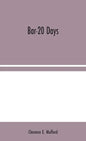 Bar-20 Days - Hardcover