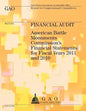 Financial Audit: American Battle Monuments Commission's Financial Statements for Fiscal Years 2011 and 2010 - Paperback
