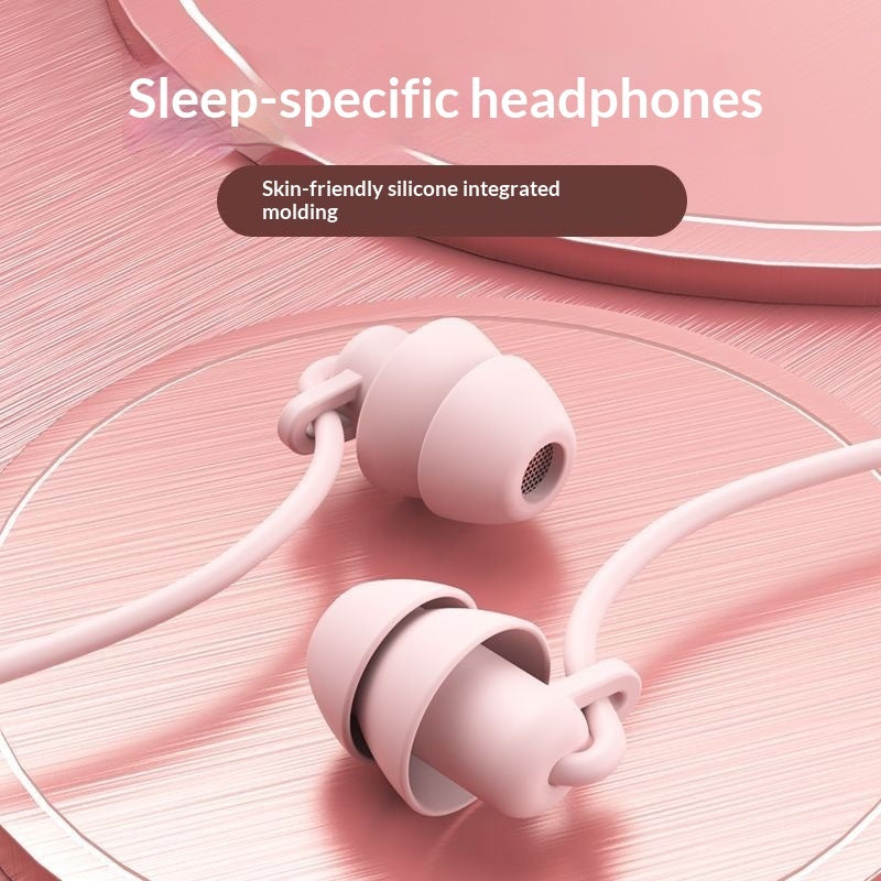 Wired In-ear Sleep Headphones For Noise Isolation, Suitable For Side Sleeping