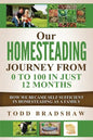 Our Homesteading Journey From 0 to 100 In Just 12 Months: How We Became Self Sufficient In Homesteading As a Family - Paperback
