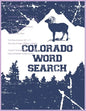 Colorado Word Search: Novelty Gift about the Colorful State for Puzzle Book Enthusiast - Paperback