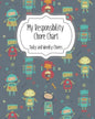 My Responsibility Chore Chart: Daily and Weekly Chores for Children - Paperback