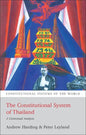 The Constitutional System of Thailand: A Contextual Analysis - Paperback