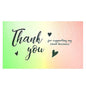 English Holiday Thank You Simple And DIY Creative Greeting Card
