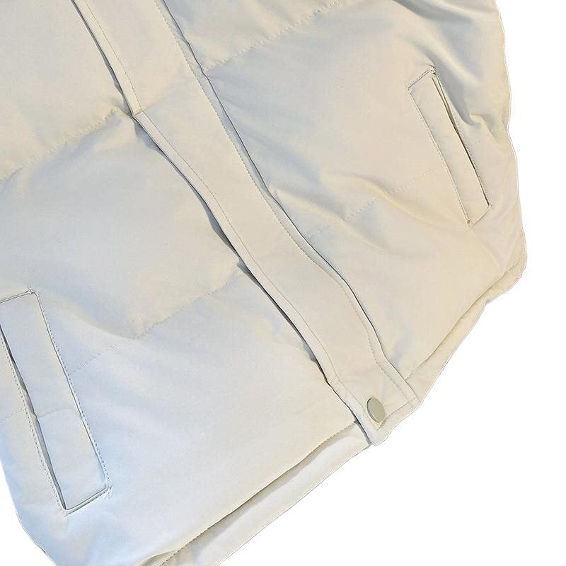 Men's Loose-Fit Stand-Up Collar Vest Jacket