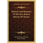 Memoir And Remains Of The Rev. Robert Murray M'Cheyne - Paperback
