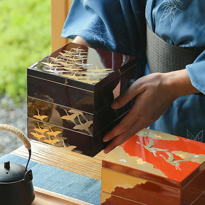 Japanese Yamanaka Lacquerware Jewelry Box – Small Bracelet & Ring Storage