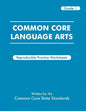 Common Core Language Arts Grade 1 - Paperback