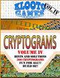 KLOOTO Games CRYPTOGRAMS Vol. IV - Paperback