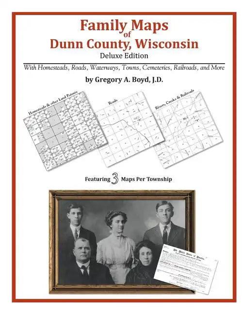 Family Maps of Dunn County, Wisconsin - Paperback