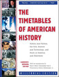 The Timetables of American History: History and Politics, the Arts, Science and Technology, and More in America and Elsewhere - Paperback