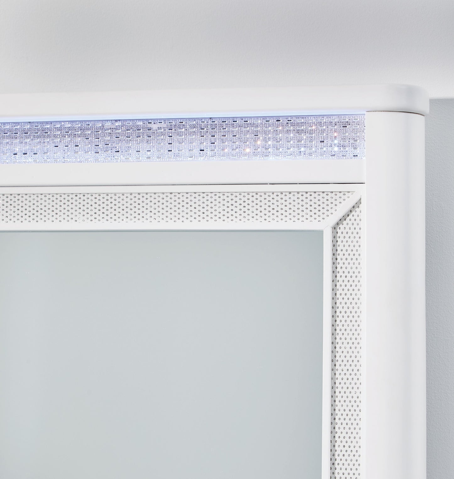 Chalanna - Dresser And Mirror - White