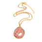 Fashion New Product Temperament Natural Amethyst Cluster Necklace