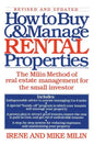 How to Buy and Manage Rental Properties - Paperback