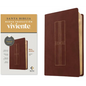 Biblia Ultrafina Ntv, Con Filament (Sentipiel, Café, Letra Roja) - Imitation Leather