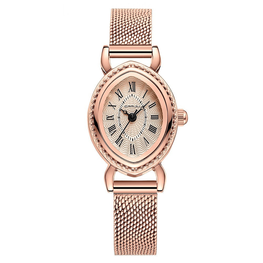 Women's Roman Numeral Waterproof Watch