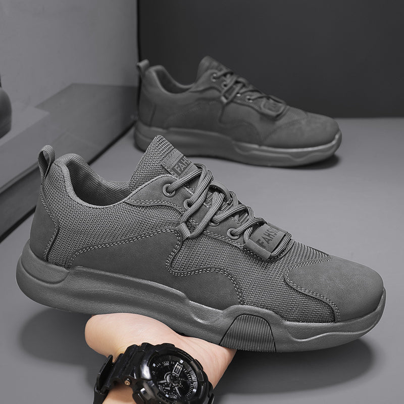2026 Summer Trendy Versatile Low Top Breathable Height Increasing Soft Sole Men's Casual Sports Shoes
