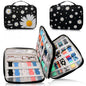 Sambois Watch Band Organizer Case for Apple Watch Band Portable Watch Band Holder Organizer for 35 Watch Straps Travel Watch Band Storage Bag for iWatch Band Pin and Other Accessories (Daisy)