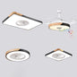 Nordic Hall Fan Lamp Bedroom Dining Room Set Combination