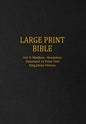 Large Print Bible: Vol. V: Matthew - Revelation - Annotated 14-Point Text - King James Version - Paperback