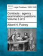 Contracts: Agency: Examination Questions. Volume 3 of 3 - Paperback
