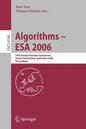 Algorithms - ESA 2006: 14th Annual European Symposium, Zurich, Switzerland, September 11-13, 2006, Proceedings - Paperback
