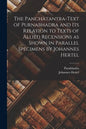 The Panchatantra-text of Purnabhadra and Its Relation to Texts of Allied Recensions as Shown in Parallel Specimens by Johannes Hertel - Paperback