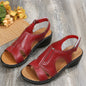Velcro Ankle Srap Sandals Summer Chunky Heel Roman Shoes Women