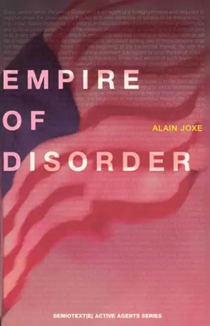 The Empire of Disorder - Paperback