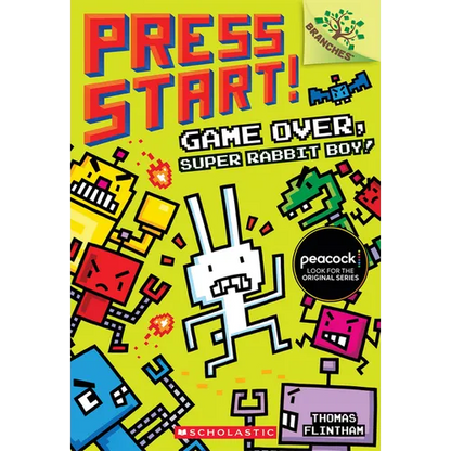 Game Over, Super Rabbit Boy!: A Branches Book (Press Start! #1): Volume 1 - Paperback