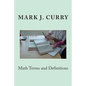 Math Terms and Definitions - Paperback