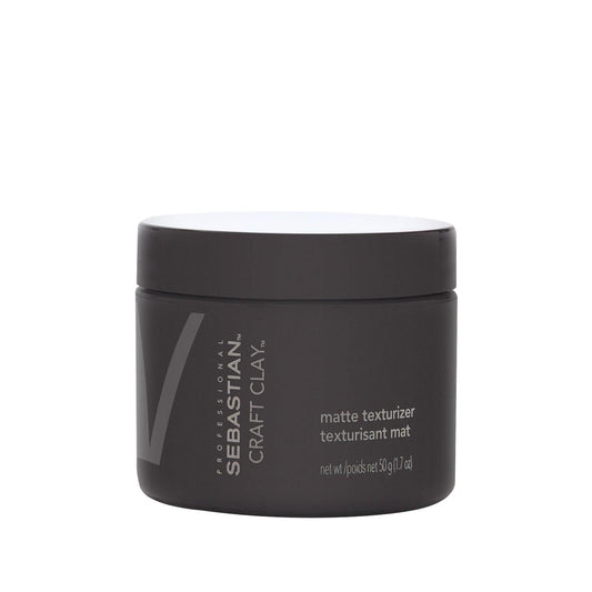 Sebastian Hair Styling Clay Matte Finish 50ml - Strong Hold for Texture and Style