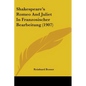 Shakespeare's Romeo And Juliet In Franzosischer Bearbeitung (1907) - Paperback
