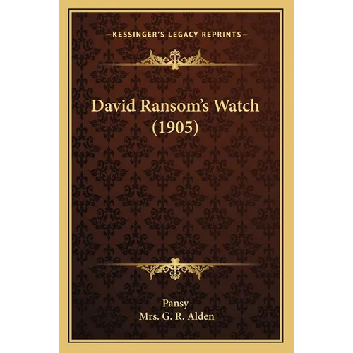 David Ransom's Watch (1905) - Paperback