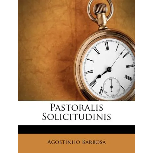 Pastoralis Solicitudinis - Paperback
