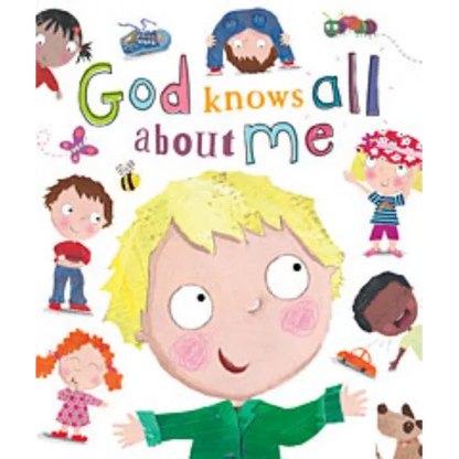 God Knows All about Me - Board Book