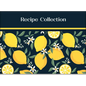 Recipe Collection - Recipe Card Collection Tin (Lemons) - Hardcover