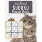 Cat Themed Sudoku Puzzle Book: A Cute Sudoku Book with 100 Easy to Hard Puzzles in Large Print for Endless Cat Sudoku Game Fun - Perfect Paperback Gi - Paperback