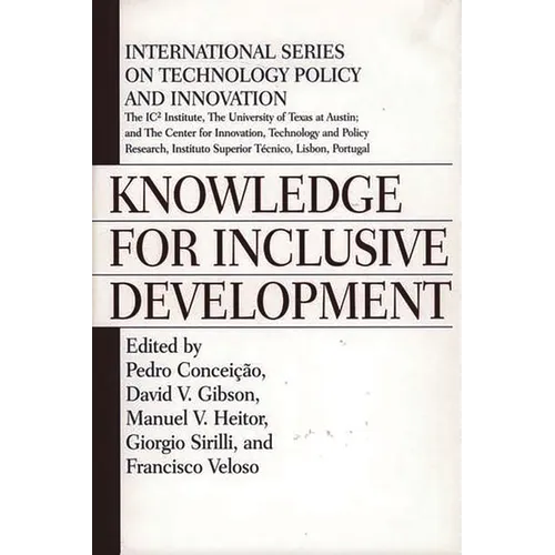Knowledge for Inclusive Development - Hardcover