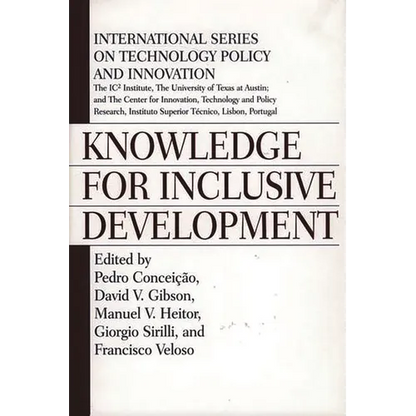 Knowledge for Inclusive Development - Hardcover