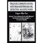 Trilogía completa de Poe: Historias misteriosas del detective Auguste Dupin: Incluye "Los crímenes de la calle Morgue", "El misterio de Marie Ro - Paperback