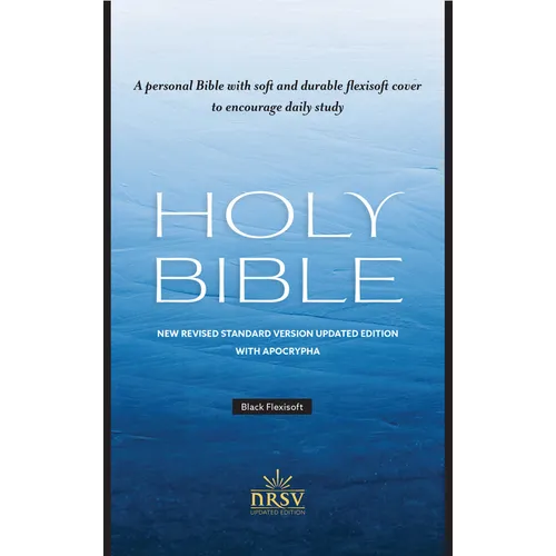 NRSV Updated Edition Bible with Apocrypha (Flexisoft, Black) - Imitation Leather