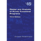 Design and Analysis of Purely Functional Progams - Paperback