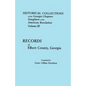 Historical Collections of the Georgia Chapters Daughters of the American Revolution. Volume III: Records of Elbert County, Georgia - Paperback