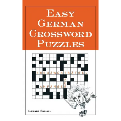 Easy German Crossword Puzzles - Hardcover