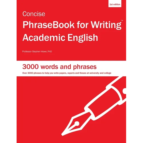 Concise PhraseBook for Writing Academic English - Paperback