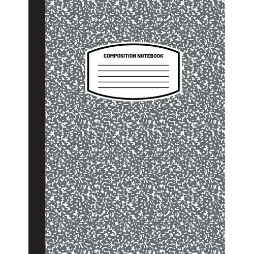 Classic Composition Notebook: (8.5x11) Wide Ruled Lined Paper Notebook Journal (Charcoal Gray) (Notebook for Kids, Teens, Students, Adults) Back to - Paperback