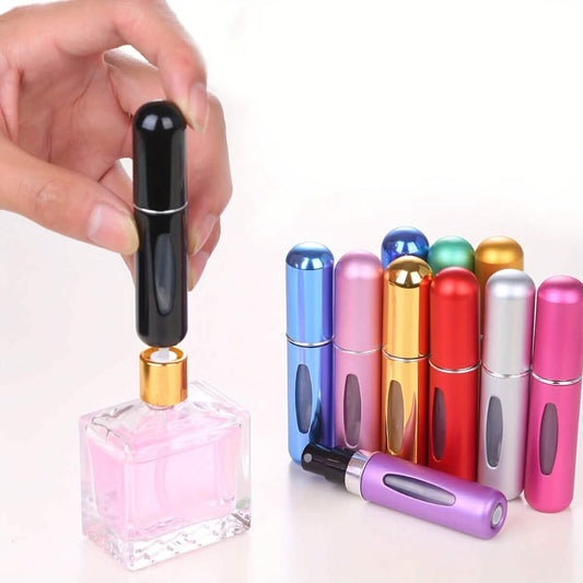 5-Pack: 0.17 Oz Matte Mini Perfume Atomizers